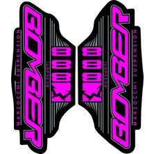 Cakaybu Marzocchi 888 Rc3 Evo Ti Sticker Seti
