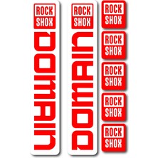 Cakaybu Rockshox Domain Maşa Sticker Seti 26X5 cm –