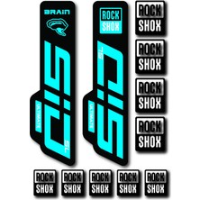 Cakaybu Rockshox Sıd Sl 22X6 cm Maşa Sticker Seti –