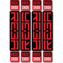 Cakaybu Rockshox Maşa Sticker Seti 17X4,3 cm