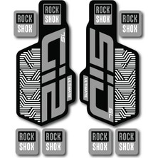 Cakaybu Rockshox Sıd Ultimate Maşa Sticker Seti 18,5x9 cm