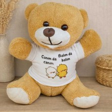 Bin1çeşit Şık Tişörtlü Peluş 25 cm Canım Da Canım Balım