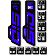 Cakaybu Rockshox Sıd Sl 22X6 cm Maşa Sticker Seti –