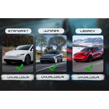 Str Store Tesla Model 3/y/juniper/standart Uyumlu Performans Pedal Seti, Şık Tasarım ve Kolay Montaj