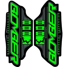 Cakaybu Marzocchi 888 Rc3 Evo Ti Sticker Seti