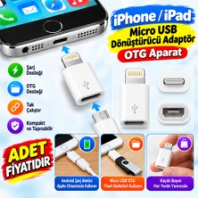 Str Store iPhone / iPad Micro USB Dönüştürücü Adaptör Otg Aparat (Adet Fiyatıdır)