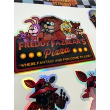 Cakaybu Five Nights At Freddy’s (Fnaf) Hologram Sticker Seti