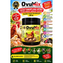 Ovumix Yumurtlama Artırıcı Vitamin Mineral Aminoasit Takviyesi | Kısırlık & Verim Destekleyici 300GR