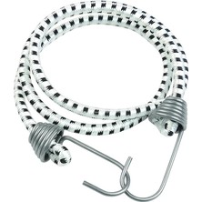 Bagaj Lastiği, Bagaj Gergisi, Elastik Halat, Kanca, 10 mm Kalınlık, Bagaj Lastiği, Güçlü Çekiş, Dayanıklı ve Esnek, 100 cm (Çok Renkli)