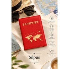 Silpus Deri Pasaport Kılıfı