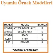 Sele Brandası S - Small/branda Su Geçirmez Sele Yağmurluk Kılıfı