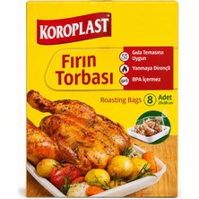 Koroplast Fırın Torbası 8 Adet 25X38 cm