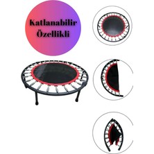 102 cm (40 Inç) Katlanabilir Trambolin - Taşınabilir & Dayanıklı Fitness ve Egzersiz Trambolini