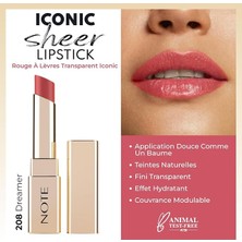 Cosmetics Iconic Sheer Lipstick 208 Dreamer Nemlendirici Parlak Ruj, Pembe