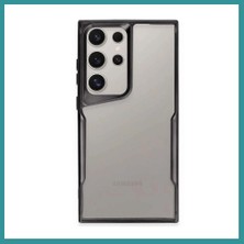 Bt Teknik Samsung Galaxy S25 Ultra Uyumlu Kılıf Boyi Silikon Kapak - Siyah Bez