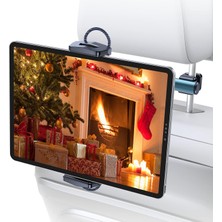Str Store Araç Kafalık Tablet Montaj Tutacağı, Çocuk Yangın Tableti Tutacağı Arka Koltuk, Gooseneck Tasarım Araba Için iPad Tutacağı, iPad Pro/air Mini/telefon/fire Hd 7 8 10/anahtar 4.7-12.9” Cihaz ile Uyumlu