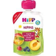 Lezzetli Organik Şeftalili Elma Püresi 100 gr