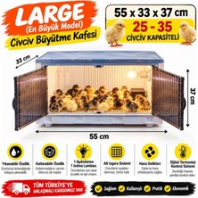 Evonest Ekonomik Boy Large Anakucağı 55*33*37 cm (Yaklaşık 25-35 Kapasiteli)