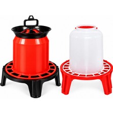 Evonest 12 Litre Ayaklı Suluk Ile 10 Litre Ayaklı Yemlik