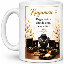 Bsb Kuyumcu Temalı Porselen Kupa Bardak Mug 340