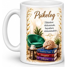 Bsb Psikolog Temalı Porselen Kupa Bardak Mug 341