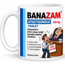 Bsb Komik Espirili Hediyelik Porselen Kupa Bardak Mug 350