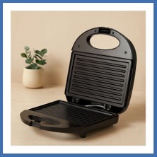 Evçem Mini Elektrikli Tost Makinesi (2 Dilim) 750W Yapışmaz Evcem