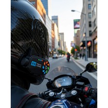 Midas Toptan Motosiklet Kask Kamera Sistemi Gece Görüşlü Bluetooth 5.4