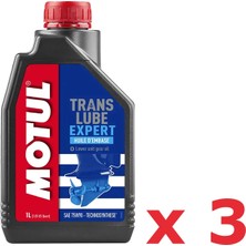 Akamarin Motul Translube Expert 75W90 Tekne Kuyruk Yağı 1 L 3 Adet