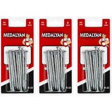 Martshop 108 Adet 5X80 Beton Çelik Çivi 12X9PCS