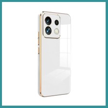 Bt Teknik Redmi Note 13 4g Uyumlu Kılıf Volet Silikon - Beyaz Bez