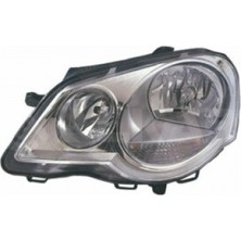 Tyc Volkswagen Polo Ön Far Elektrikli Motorlu Nikelaj Sol 2005  (Oem No:  6Q1941007AT)
