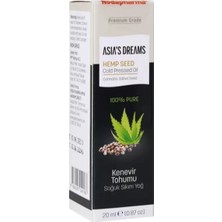 Asia's Dreams Kenevir Tohumu Soğuk Sıkım Yağ 20ML