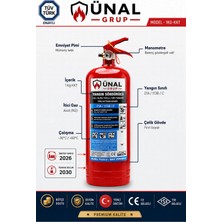 Ünal Grup 1 kg Yangın Tüpü Araç Ev Iş Yeri Otomobil Için Kkt Yangın Söndürücü Iş Yeri Için