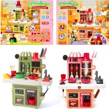 Art Tone Can Ali Toys Kitchen Sevimli Şefin Mutfağı Musluk Buhar Efekti Sesli Işıklı Pilli (1 Adet) 3yaş+