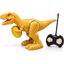 Asya Kumandalı T-Rex Dinozor Sesli Işıklı Uzaktan Kumandalı Oyuncak 3+ Yaş
