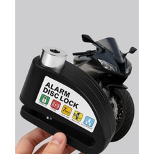 Milas Toptan Güvenlik Sağlayan Alarm Disk Fren Kilidi 1 Adet Motosiklet Scooter Bisiklet