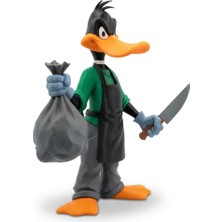 Demirhan3D 🦆 Dexter Morgan Tarzı Daffy Duck Figürü 23 cm Dekoratif Biblo Dexter Hayranlarına Özel Hediye