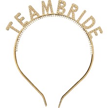 Arya Flowers Garden 3 Paket Taç Team Bride Gold - Parti Tacı