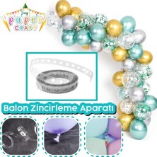Arya Flowers Garden 10 Paket Balon Zinciri 5 Metre - Süsleme Aparatı