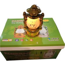 Arya Flowers Garden Mika Işıklı Ramazan Kandil 12 cm - Parti Süsü