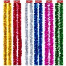 Arya Flowers Garden 3 Paket 6,5 cm Karışık Renk Kalın Sim Süs - Yılbaşı Süsü