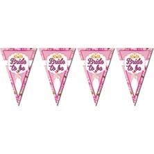 Arya Flowers Garden 5 Paket Üçgen Flama Bride To Be - Bekarlığa Veda Partisi