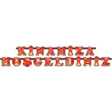 Arya Flowers Garden 10 Paket Banner Kınamıza Hoş Geldiniz - Bekarlığa Veda Partisi