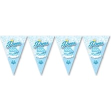 Arya Flowers Garden 5 Paket Üçgen Flama Prens 5 Yaşında - Parti Süsü