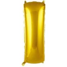 Arya Flowers Garden Gold I Harfi 34 Inç Folyo Balon 76 cm - Parti Balonu