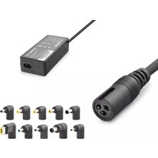 Milas Toptan mt Tüm Laptoplara Uyumlu Universal Laptop Adaptörü 15-24V 90W 10 Ayrı Uç