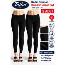 Tutku Elit Kadın Termal Uzun Alt Içlik Tayt 2705 - 2 Adet
