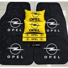 Şimika Opel Dört Parca Paspas ve Yastik Kemer,anahtarlik Dekor
