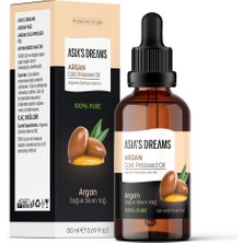 Asia's Dreams Argan Soğuk Sıkım Yağ 50ML %100 Saf